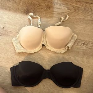 strapless bra 34B